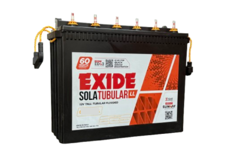 Exide Solar 6LMS100 Tubular Solar Battery
