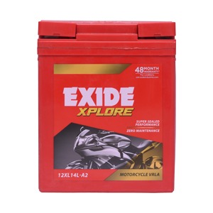 EXIDE XPLORE (12XL14L-A2) Bike Battery