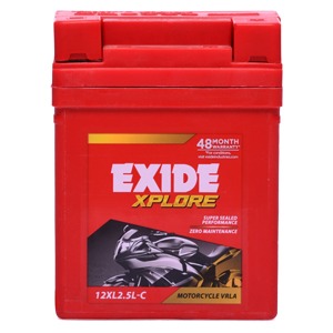 EXIDE XPLORE (12XL2.5L-C) Bike Battery