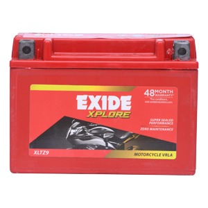 EXIDE XPLORE (XLTZ9) Bike Battery